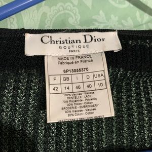 Women’s size 10 Dior top